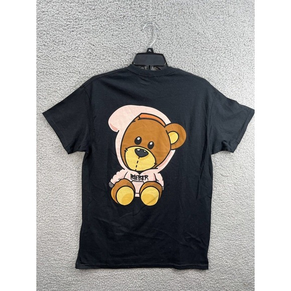 Urban Outfitters Justin Bieber UO Exclusive Teddy Bear Tee Size Medium - Picture 1 of 4